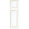 Door Panels Wall Stencil | 2682 by Designer Stencils | Pattern Stencils | Reusable Stencils for Painting | Safe & Reusable Template for Wall Decor | Try This Stencil Instead of a Wallpaper | Easy to Use & Clean Art Stencil Pattern